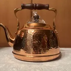 アイザワ工房 鎚目模様 銅製 やかん 銅瓶 薬缶 茶道具 アイザワ工房 鎚目模様 銅製 やかん 銅瓶 薬缶 茶道具 - メルカリ