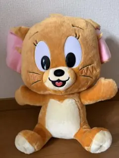 【限定】トムとジェリー　スマイルキュートジェリー　MEGA BIGぬいぐるみ