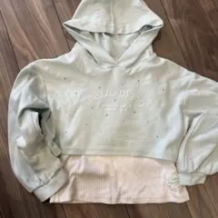 mezzo piano フード付きトレーナータンクトップ