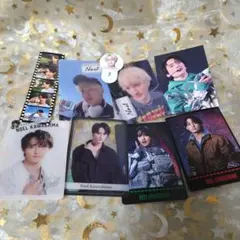 TravisJapan 川島如恵留 トレカシール FC特典クリップ グッズセット