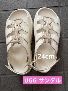 UGG W GOLDENGLOW アグ ゴールデングロウ 厚底サンダル 24cmのサムネイル