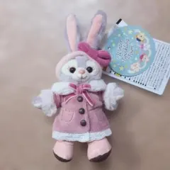 ウィンター・トゥインクリング・タウン　ステラルー　ぬいぐるみバッジ　ディズニー