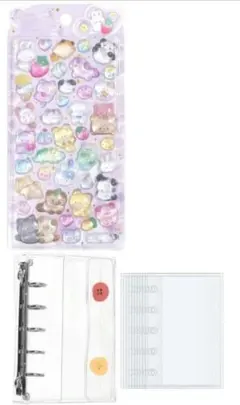 ドロップシール ぷくぷくシールセット シール帳 他