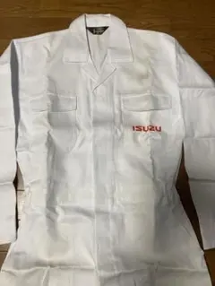 ISUZU いすゞ レア物つなぎ 作業着 ホワイト 2L
