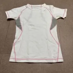 CW-X スポーツウェア　半袖　tシャツ ランニング　白　ピンク　レディース　Lのサムネイル