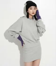 週末セール開催中！❤️anap スウェットフーディーワンピース