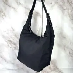 COACH ワンショルダーバッグ ナイロン黒 ブラック