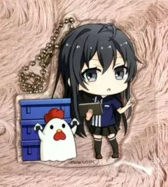 俺ガイル　雪ノ下雪乃　アクリルキーホルダー　アクキー　ローソン　LAWSON