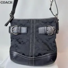 コーチ COACH ワンショルダー シグネチャー ブラック6845 キャンバス