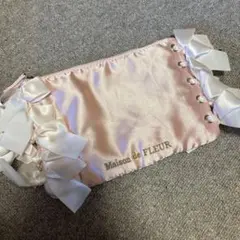 Maison de FLEUR リボン ポーチ ピンクのサムネイル