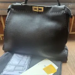 FENDI フェンディ バッグ ハンドバッグ セレリア ピーカブー ラージ