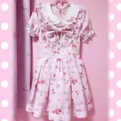 新品タグ付♡リズリサ♡Sweet Gingham Tea Roomセットアップ - メルカリ