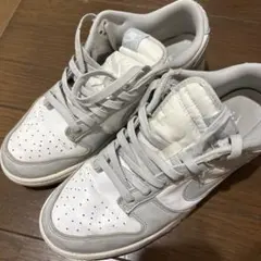 NIKE DUNK LOW ホワイト グレー スニーカー