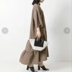 ジャーナルスタンダードレサージュ ヴィスリネン ティアードワンピース