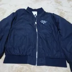 PINK-LATTE ネイビー ボンバージャケット