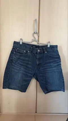 BURBERRY BLACK LABEL デニムショートパンツ