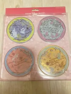 ディズニー　アクリルコースター4点セット