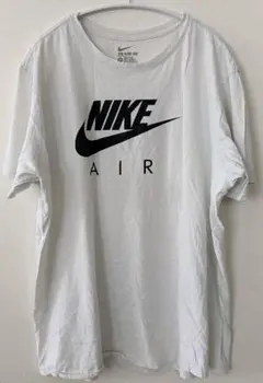 Nike 【XL】アスレチックカット Tシャツ ホワイト　シンプル　ロゴ入り