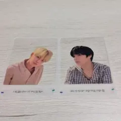 TXT ETERNITY クリアカード ヨンジュン・ヒュニン2枚セット