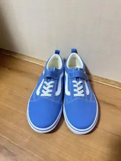 Vans 水色 スリッポンシューズ
