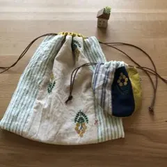 巾着　　1 ハンドメイド