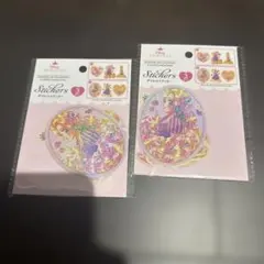 ラプンツェル　プリンセスホログラムステッカー　2セット