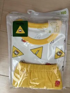 ユニクロ　半袖パジャマ　ミッフィー　100