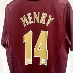 Arsenal アンリ 14番 長袖 ユニフォーム 2005-2006 - メルカリ