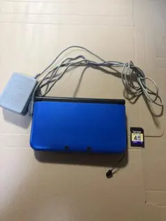 （動作⭕️）3DS LL 本体 ブルー 充電器付き　B101