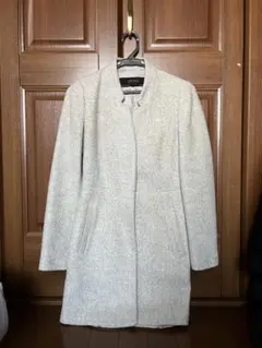 ZARA BASIC COLLECTION グレー チェスターコート　XSサイズ