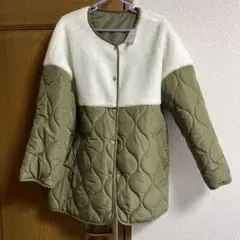 タイムセール‼️新品未使用しまむら Gleeful キルティングボアジャケット M