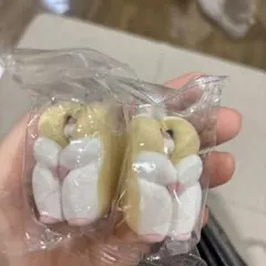 すきまハムスター2 ガチャガチャ　ジャンガリアンプディング2個セット