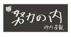 ◎新品・未使用★楽天イーグルス 内星龍 手書きオリジナルタオル