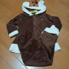 トナカイスーツ 110cm　ワケアリ-胸元ポンポンなし。