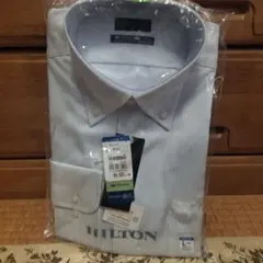 【新品・未開封】HILTON ノンアイロン ワイシャツ（Lサイズ）