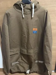 UNIVERSAL OVERALL ブラウン フード付きジャケット