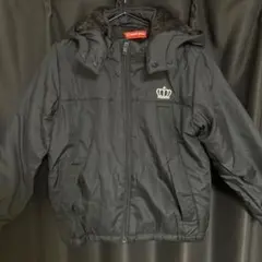 ㉕BABY DOLL フード付きブラックジャケット フード取り外し可能