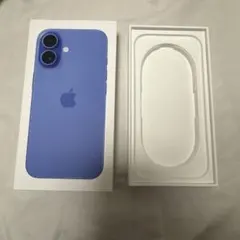 ★空箱です❗️【iPhone16】ブルー※本体は入っておりませんのでご注意下さい！