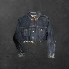 リメイク短丈デニムジャケット
