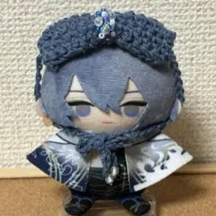 にじさんじぱぺっと ぱぺ ぬいぐるみ ぬい服 リボンヘッドドレス　ネイビー