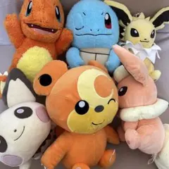 ポケモンぬいぐるみまとめ売り6体ポケットモンスターアイラブシリーズ