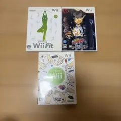 Wiiソフト 3本セット Wii Fit 他