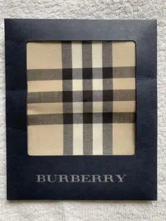 【新品未使用】Burberry バーバリー ノバチェック　ハンカチ