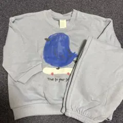 【未使用】H&M ベビー パジャマ セットアップ 鳥柄のサムネイル