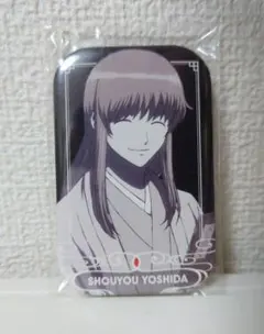銀魂 吉田松陽 まるかく缶バッジ2