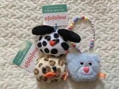 mojojojo フェイスポーチ ビーズチェーン付きフェイスマスコット