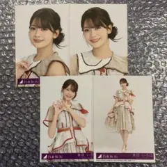乃木阪46 ビリヤニ 生写真 コンプ 4枚 奥田いろは