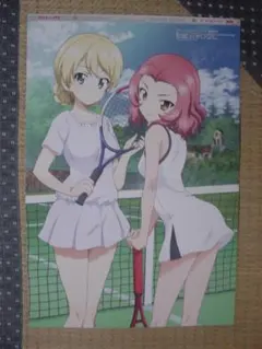 ガールズ&パンツァー(ダージリン)、注文はうさぎですか? 両面ピンナップポスターのサムネイル