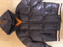 TOMMY HILFIGER ブラウン ダウンジャケット S