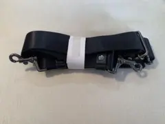 ショルダー肩掛け　〜ナイロン製ストラップ 黒 スナップフック付き